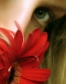Frau Blume Augen
